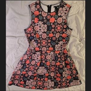 HM SCUBA PRINT DRESS